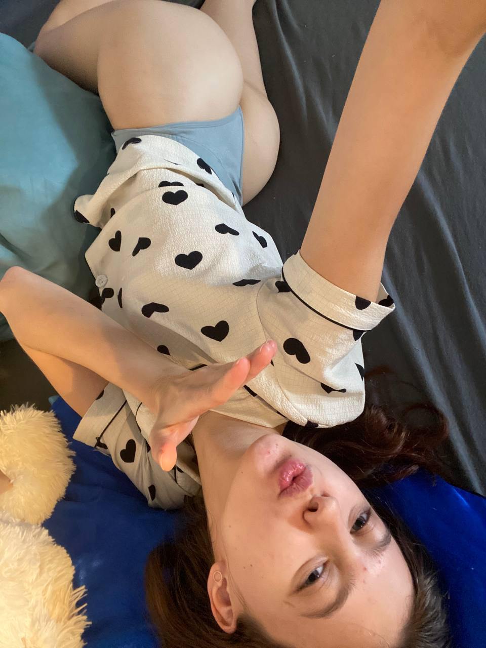 A cozy shot with Your princess — straight from San Diego